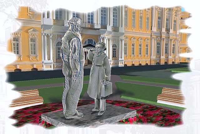 Памятник суворовцам
