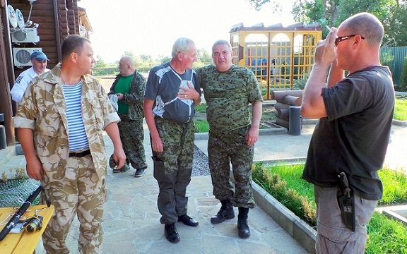 27 июня 2013, Астраханская область Анатолий Качан и Виктор Шанаев
